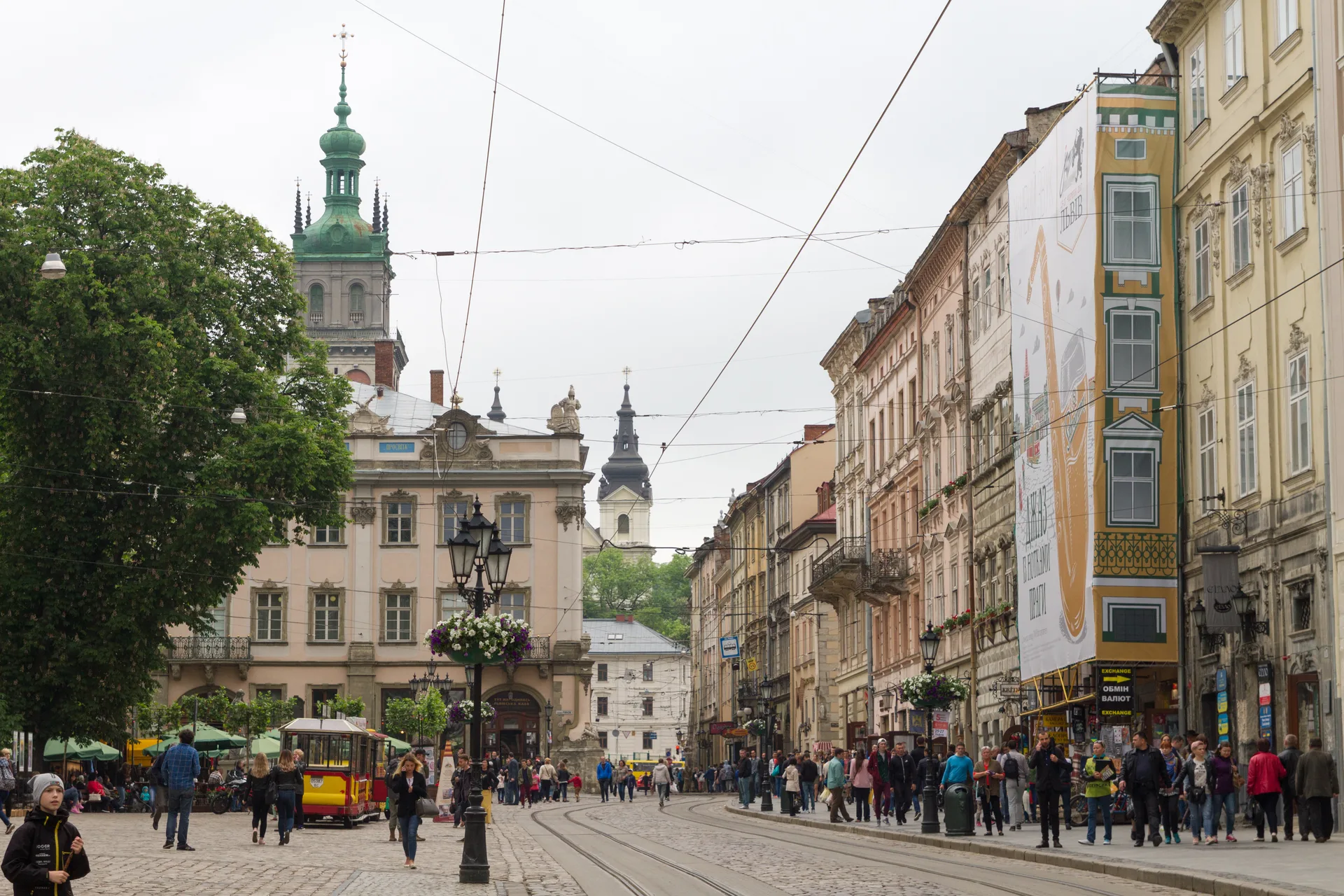 Market Square (Rynok Square) in Lviv — UNESCO World Heritage Site