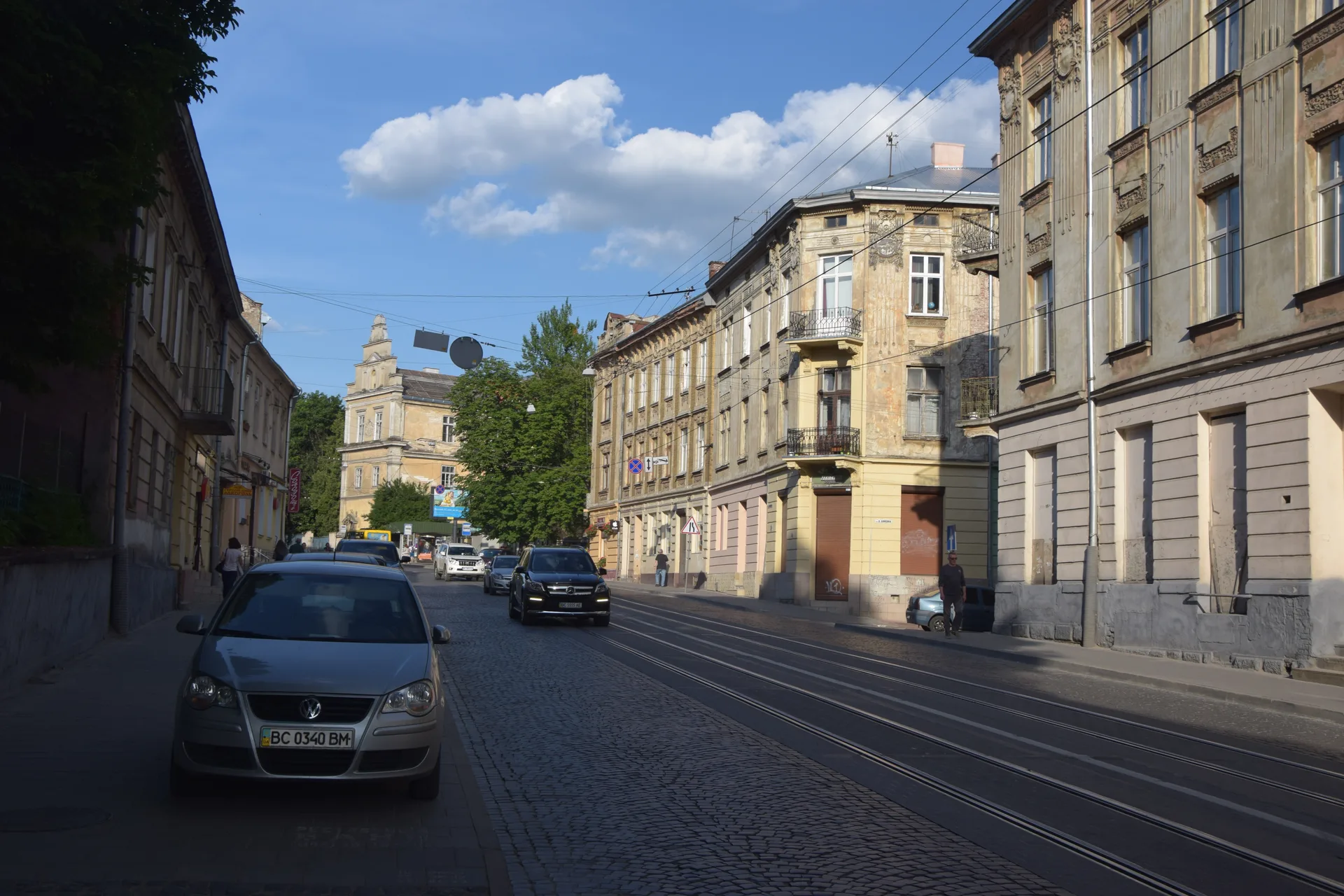 Armenian Street in Lviv — antique shops and quiet courtyards